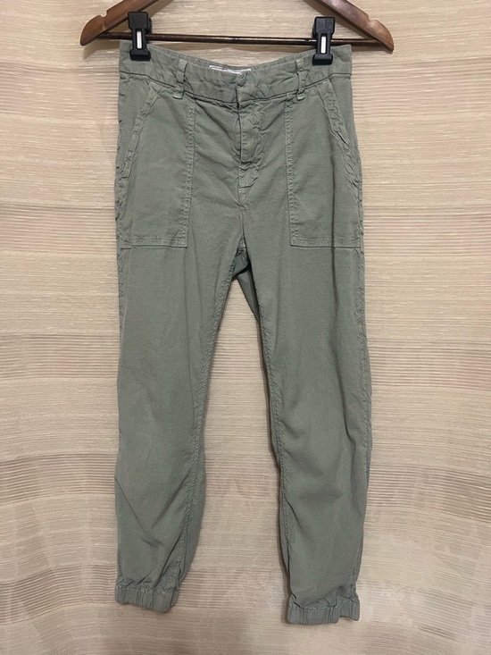 Frank & Eileen Pants - Frank & Eileen Jameson Jogger Pants Linen Blend Sage Green Size 4